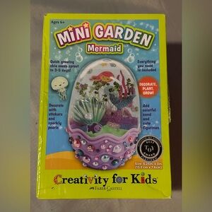 Kids Mini Garden: Mermaid Terrarium Kit, Crafts for Kids